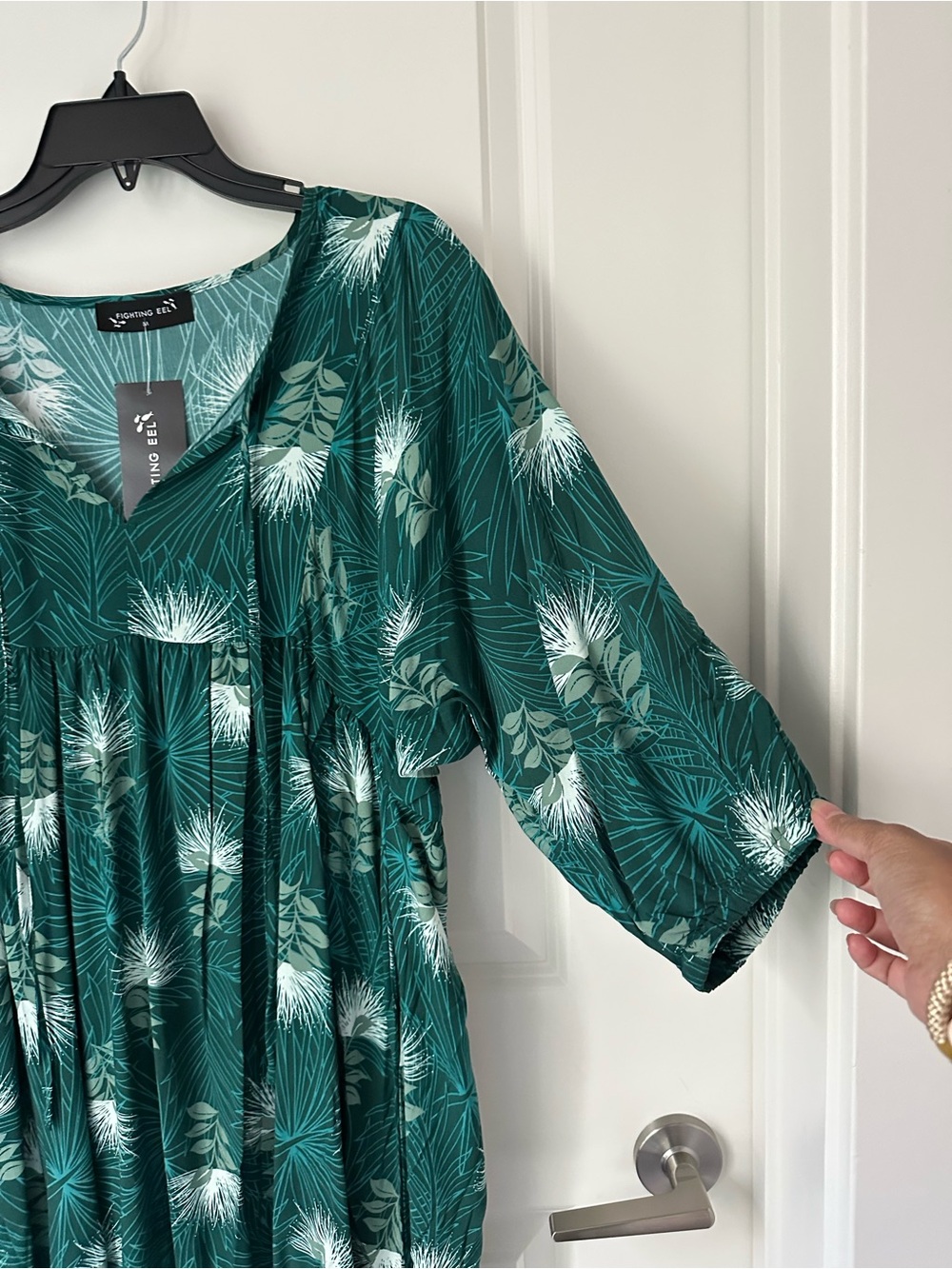 Fighting Eel Dress Serena Grove Ohia Size M - Picture 2 of 6